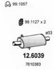 LANCIA 60809960 Middle Silencer